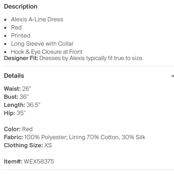 Red mini dress - Picture 4 of 16